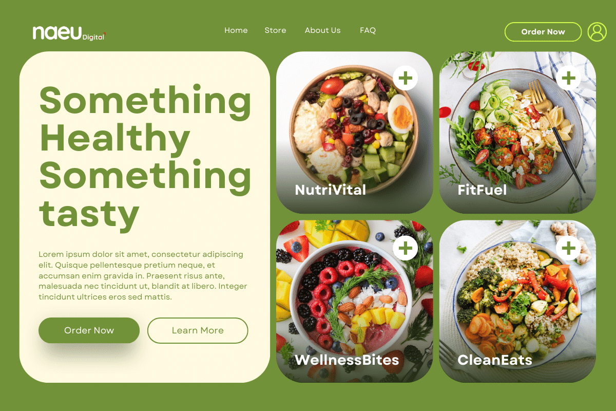 website đồ ăn healthy